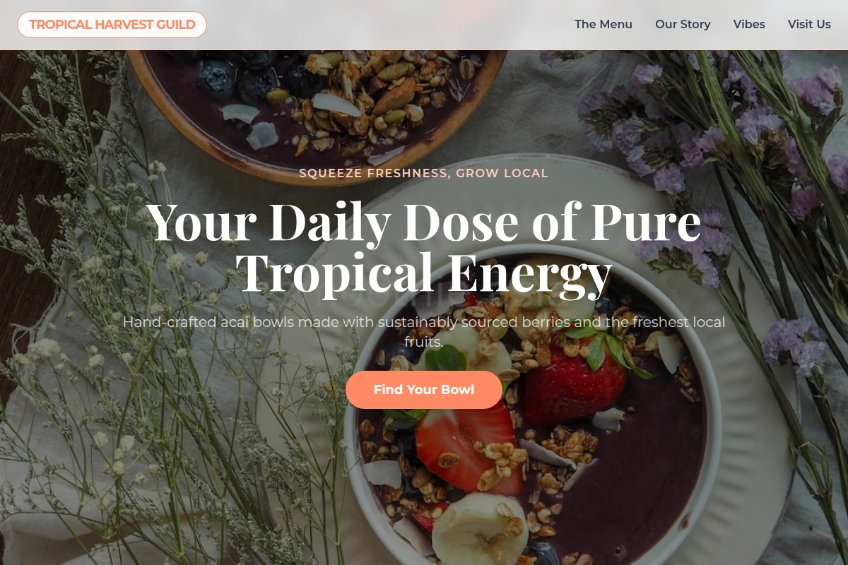 Fresh Acai Bowl