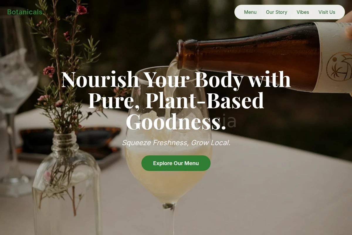 Botanicals Health Food Cafe