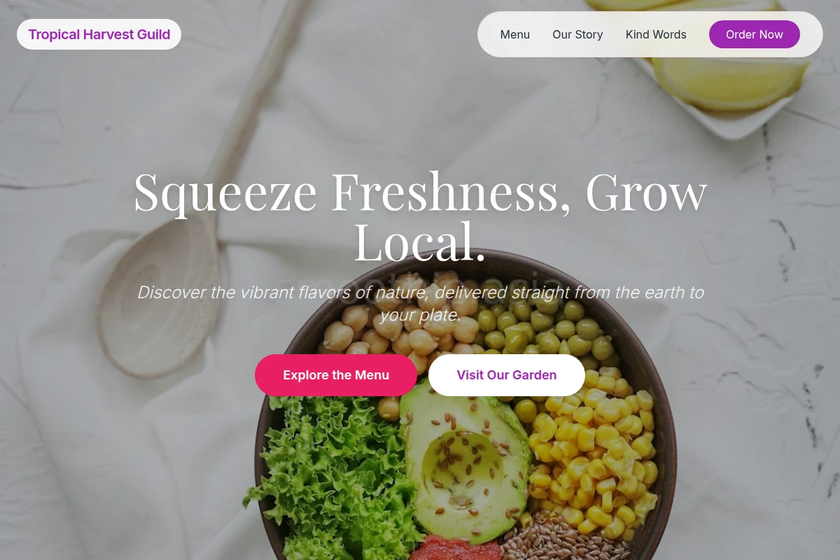 Squeeze Vegan Food